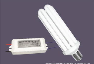 供应电子节能灯高品质三基色分体式4u 85w深圳厂家直供价格 厂家 图片